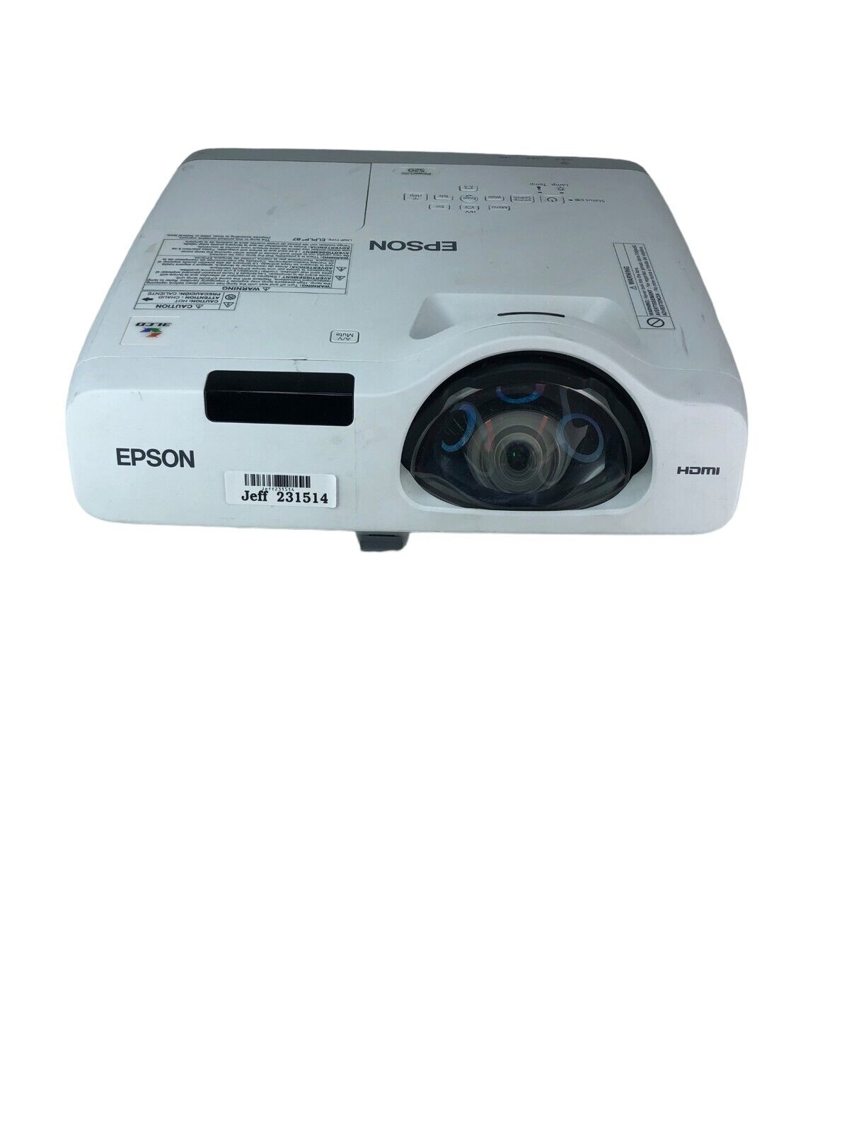 Epson PowerLite Projector 3LCD HDMI H674A