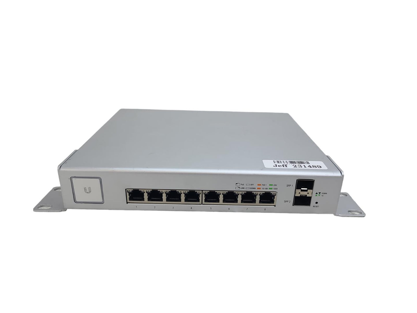 Ubiquiti US-8-150W UniFi 8-Port Gigabit Managed Switch with 2 SFP Ports