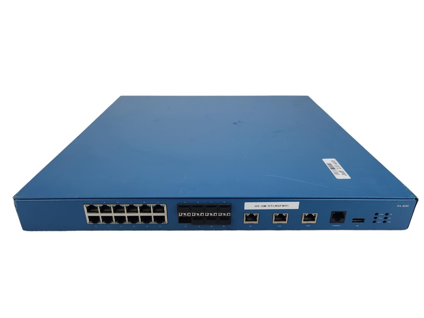 PALO ALTO NETWORKS PA-3020 SECURITY FIREWALL APPLIANCE- 12x 1GB LAN 8x SFP