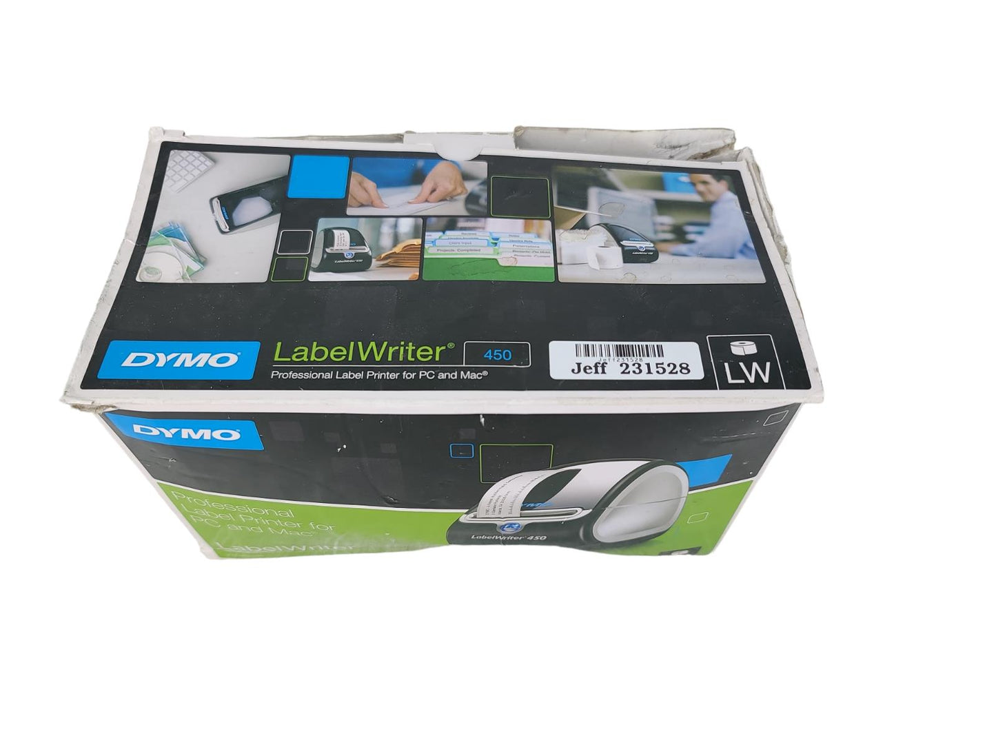 Dymo LabelWriter 450 Thermal Label Writer Printer with AC Adapter