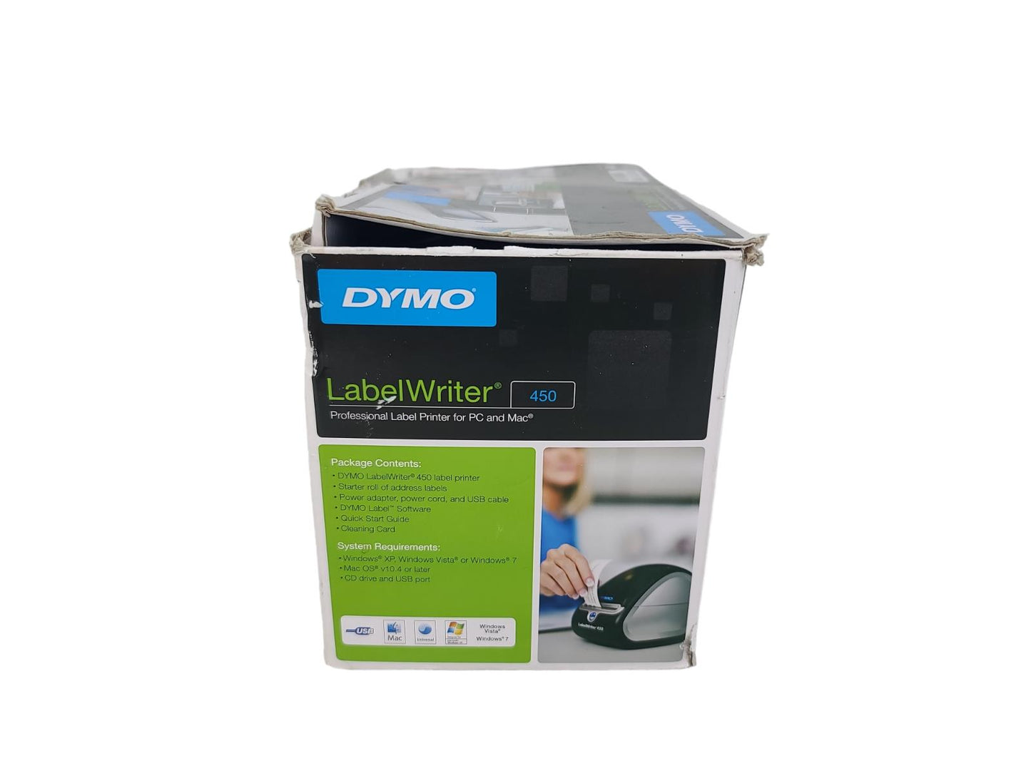 Dymo LabelWriter 450 Thermal Label Writer Printer with AC Adapter