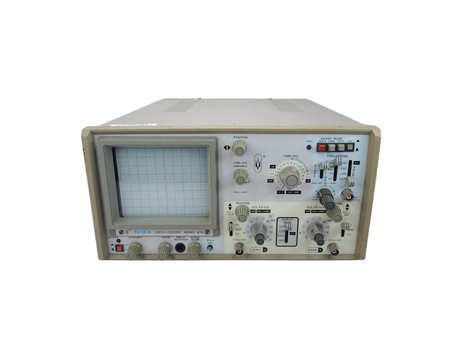 NIDA Model 470 Oscilloscope Laboratory Student Unit Portable Benchtop