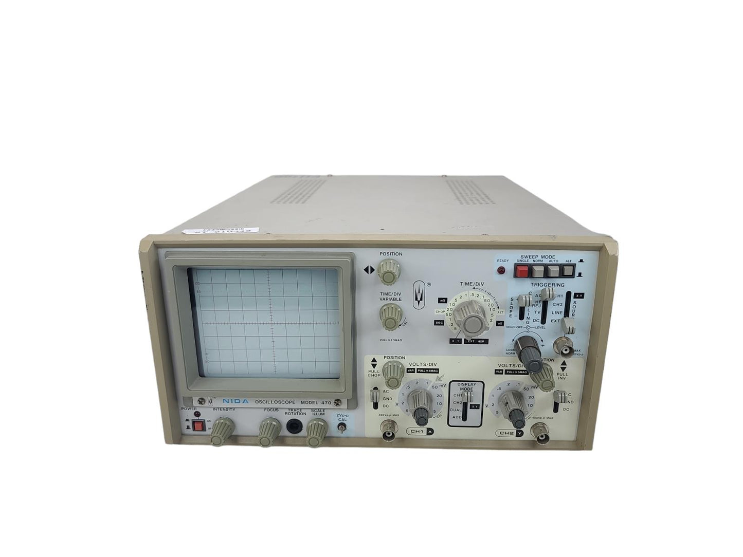 NIDA Model 470 Oscilloscope Laboratory Student Unit Portable Benchtop