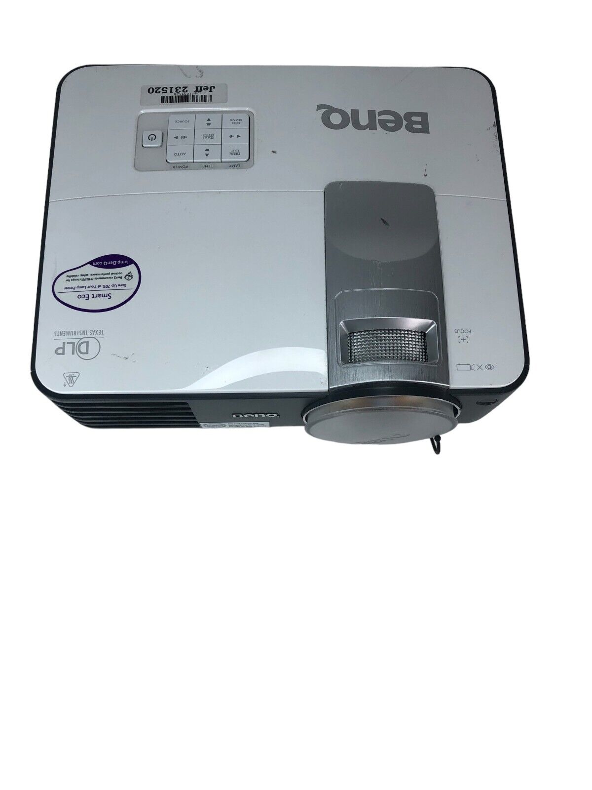 BenQ MX816ST DLP Projector 3627 HRS