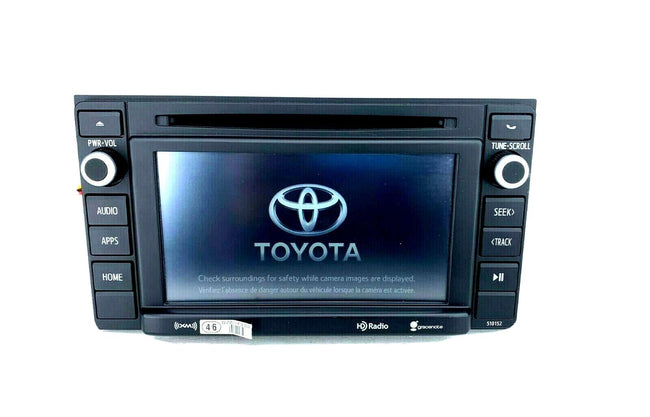 2016-18 Toyota Sequoia CD Player Radio Receiver 510152 OEM 86140-0c160 SCOUT GPS