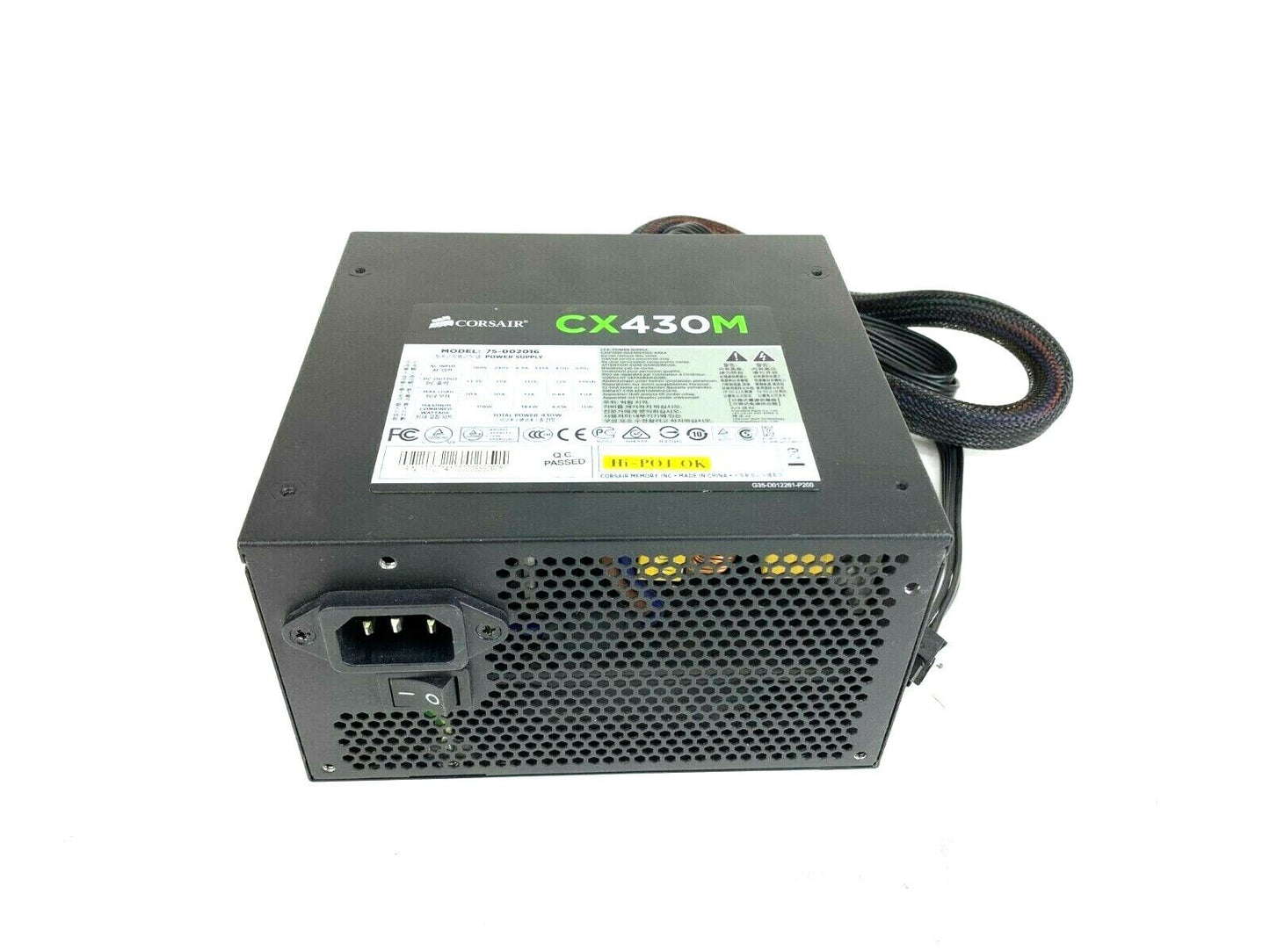 Corsair CX430M 430W Power Supply 75-002016