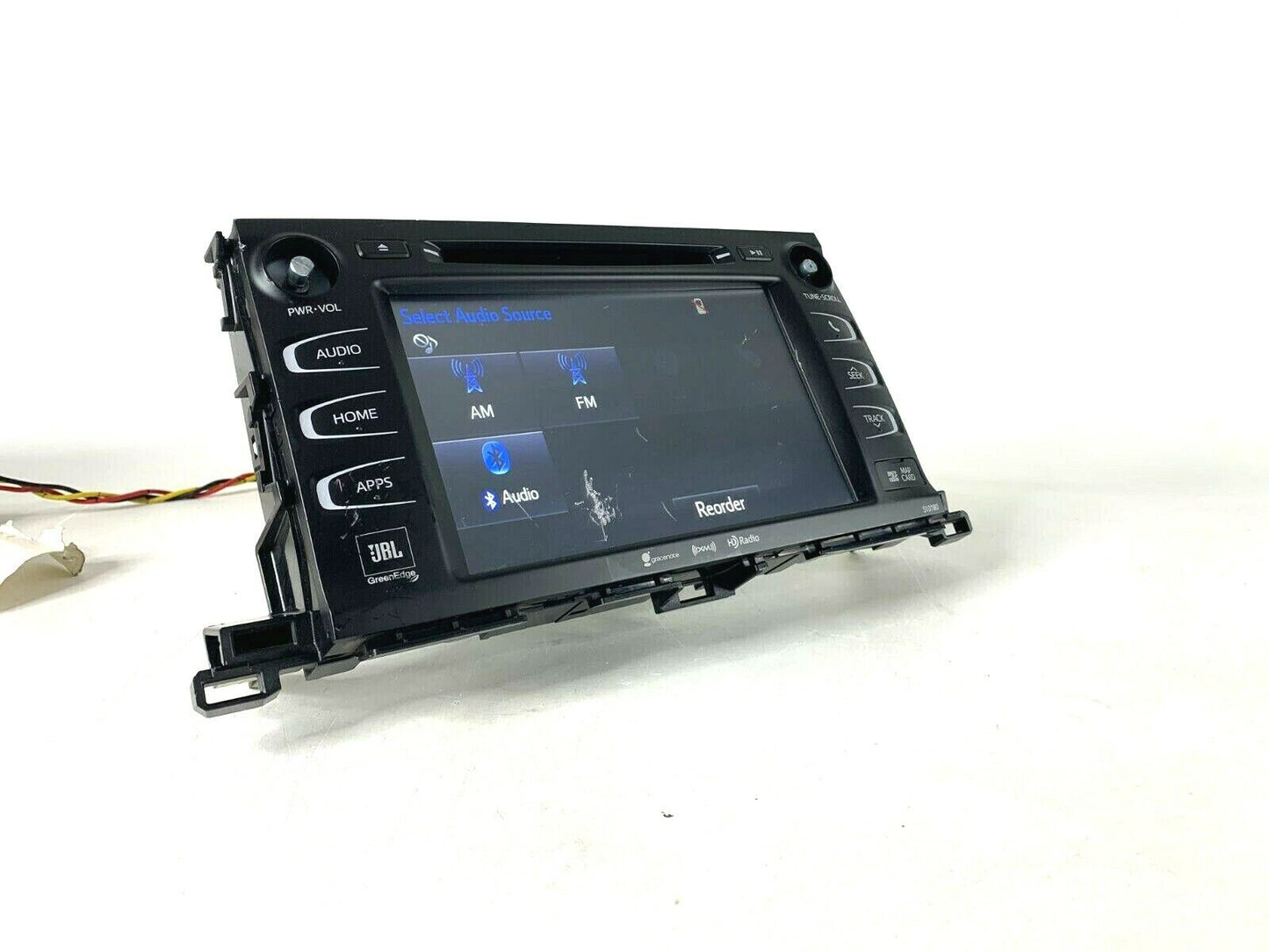 14-18 Toyota HIGHLANDER Audio Equipment Radio Display And Receiver 86100-0E301