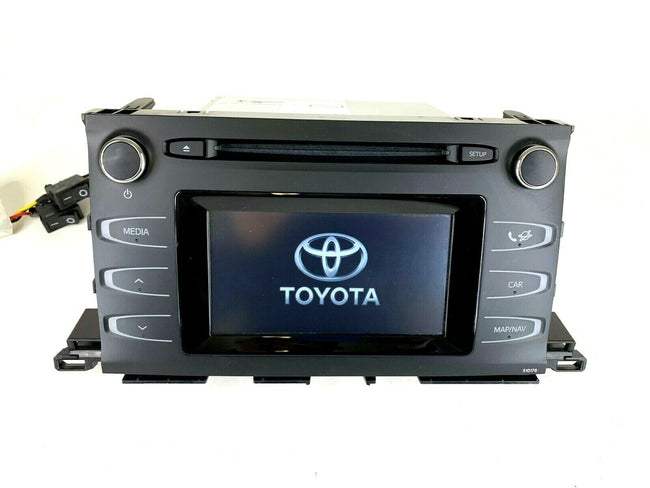 2019 Toyota Highlander Radio AM FM CD player FACE ID 510178 86140-0E260 OEM