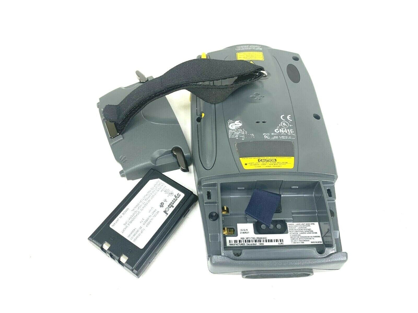 Symbol SPT1700-ZRG80400 Palm OS Barcode Scanner With Battery and bag