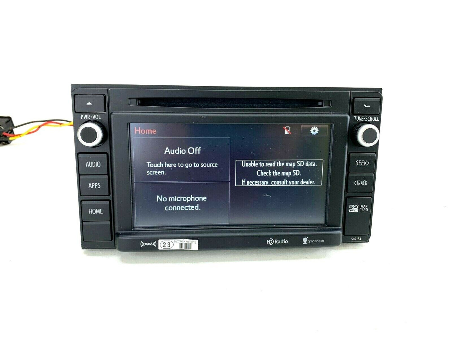 NEW 2015-2018 TOYOTA Sequoia JBL RADIO, GPS XM 86804-0C170 OEM 510154