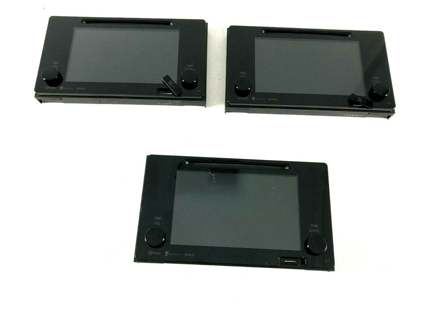 LOT OF 3 2016-2019 Toyota Tacoma CD Navigation Radio Display Screen Id 510103