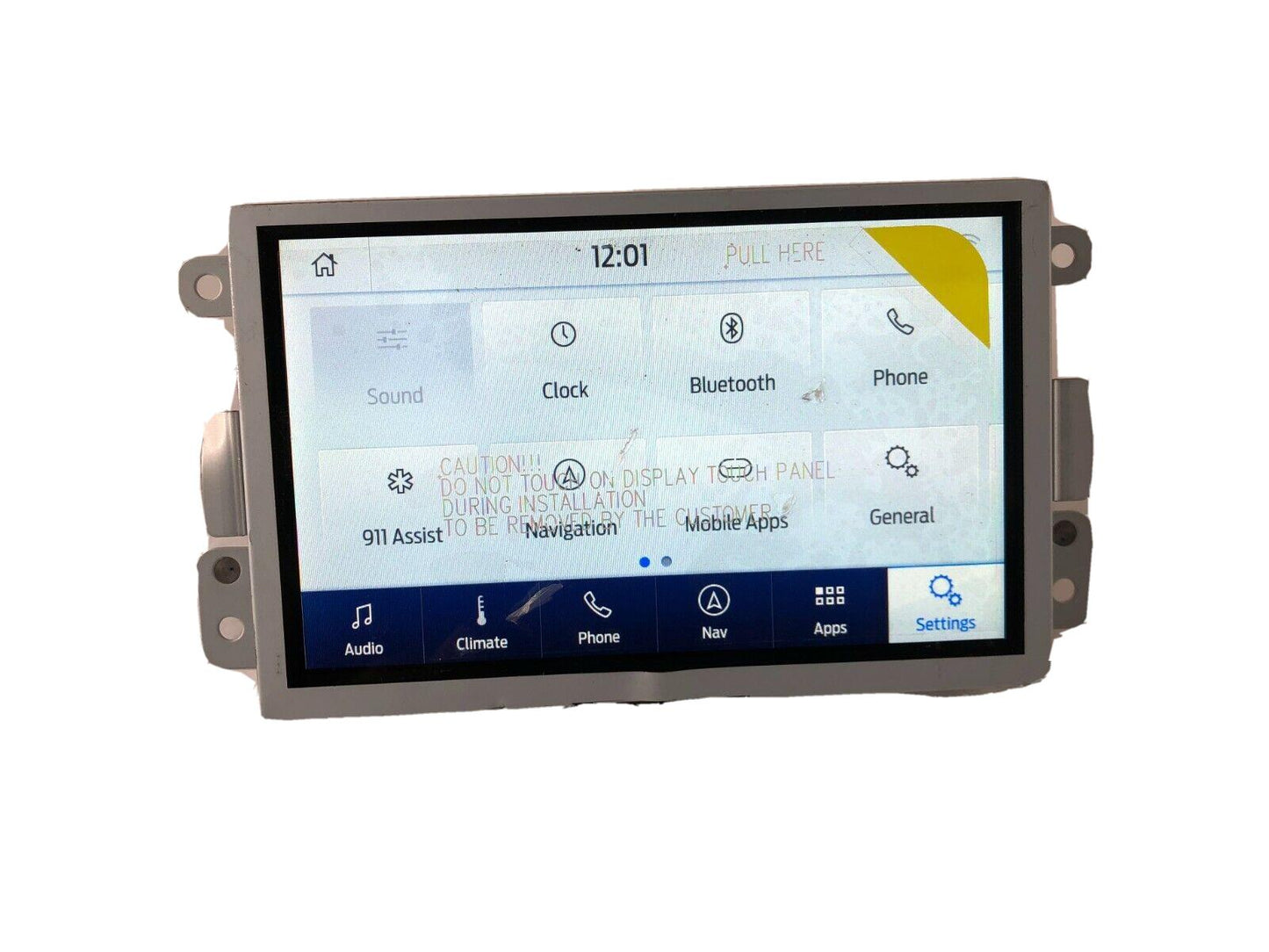 2018-2019 Ford Mustang  8 inch Touchscreen Display KR3T-18B955-SA W/ Module