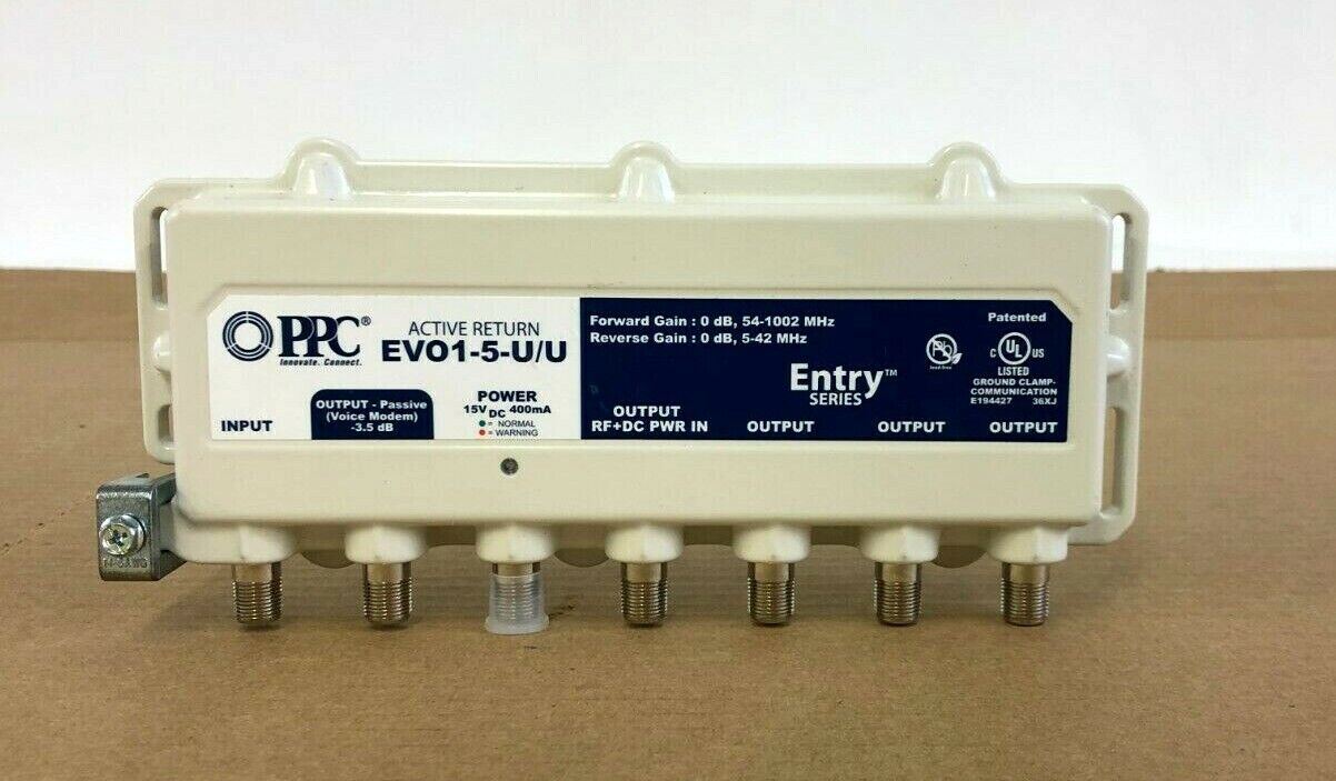 PPC ACTIVE RETURN EVO1-5-U/U  POWER CABLE SIGNAL BOOSTER