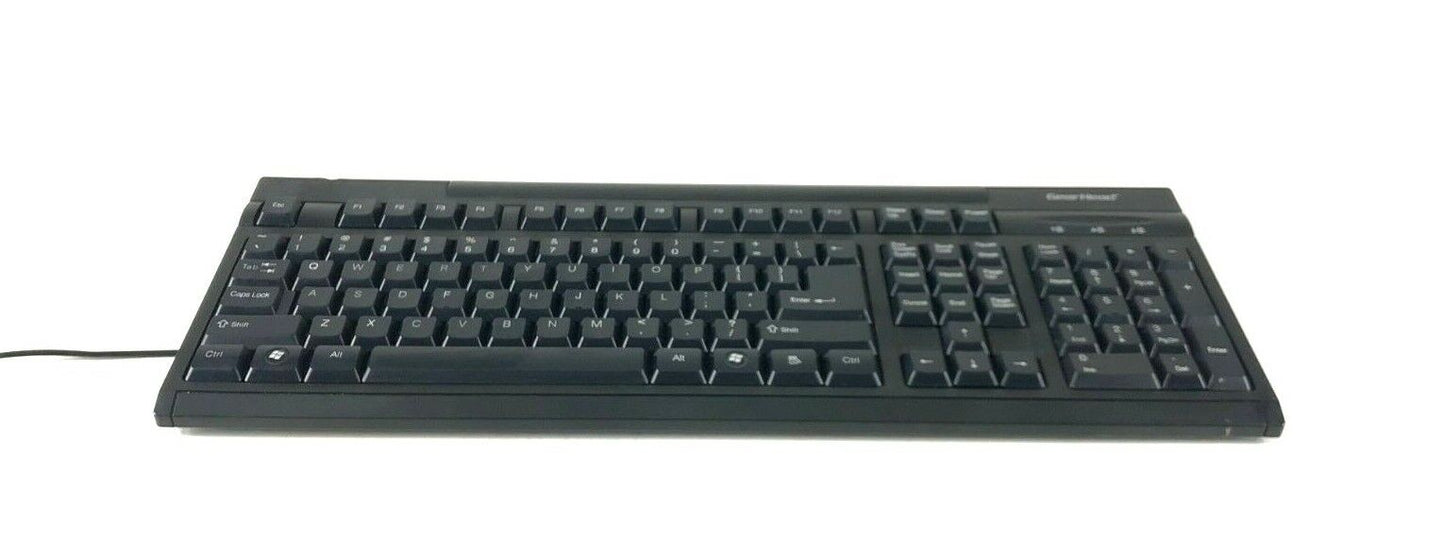 Gear Head KB2500U USB Wired Quiet Type Keyboard Black