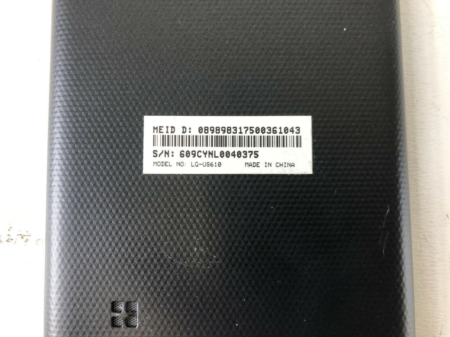 LG X Power LG-US610 16 GB Gray Smartphone For Parts Only