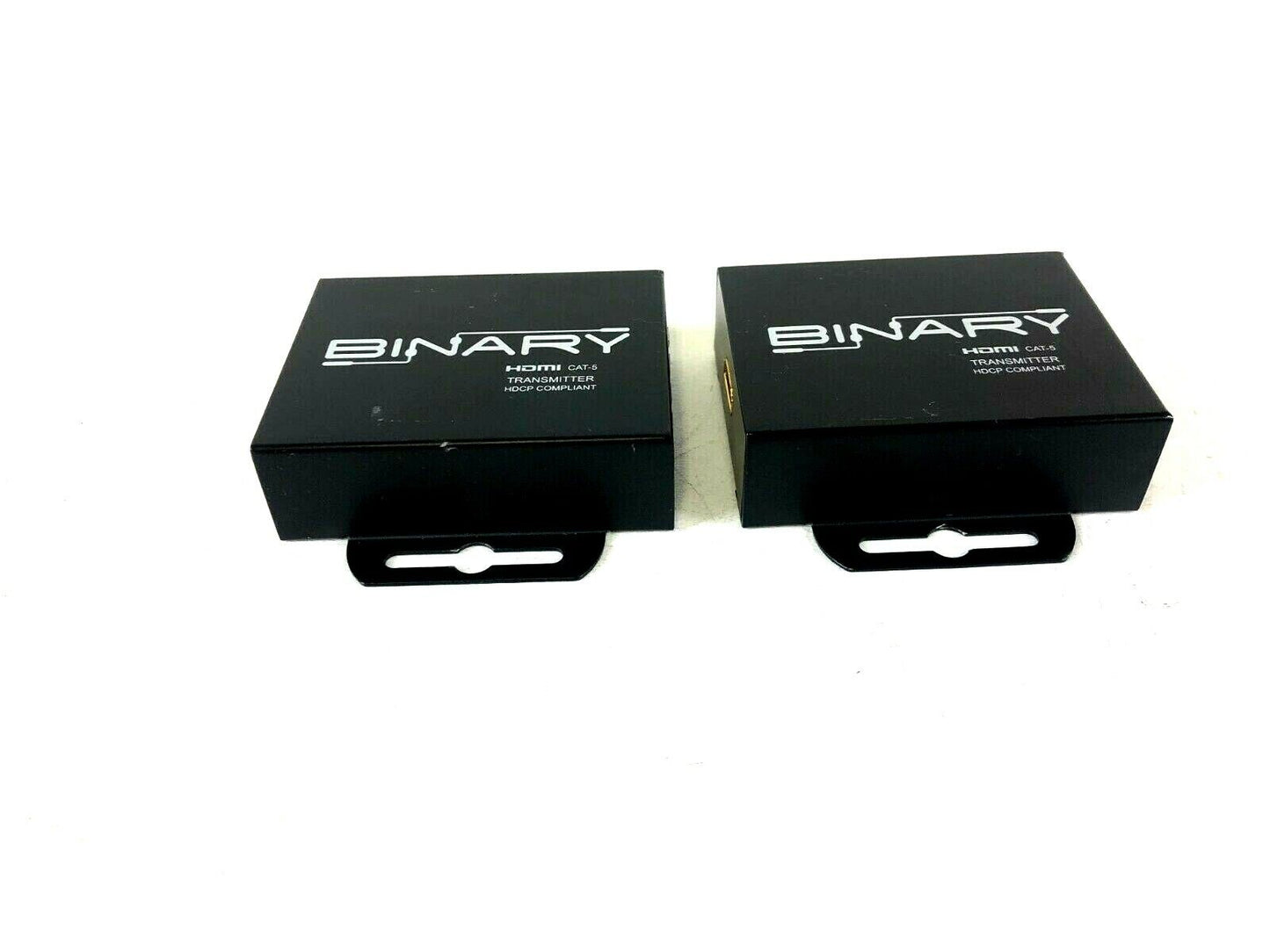 Lot of 2 Binary HDMI CAT-5 Transmitter HDCP Compliant