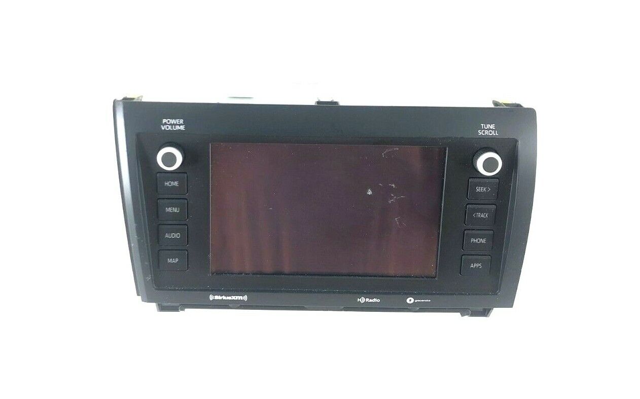 2020-2021 Toyota Sequoia NON JBL  radio ENTUNE PREMIUM 3.0 GPS Navigation HD XM