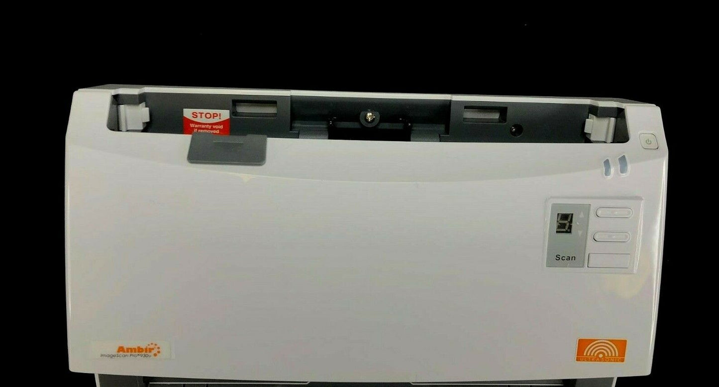 Ambir ImageScan Pro 930u Model DS930 Missing paper tray