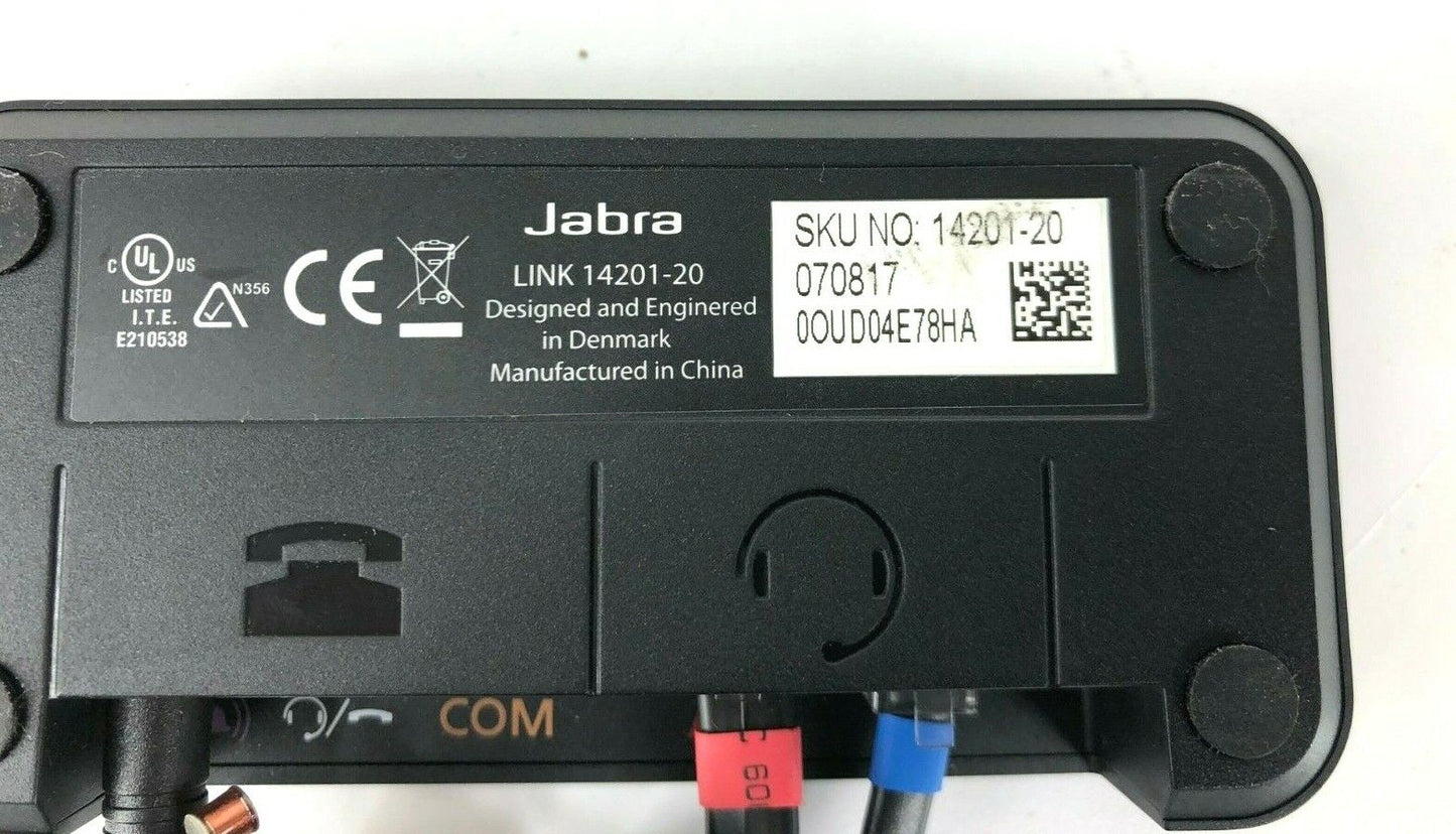 Lot of 2 Jabra 14201-20 Link 20 EHS for Alcatel Toshiba Shoretel Avaya Jabra PRO