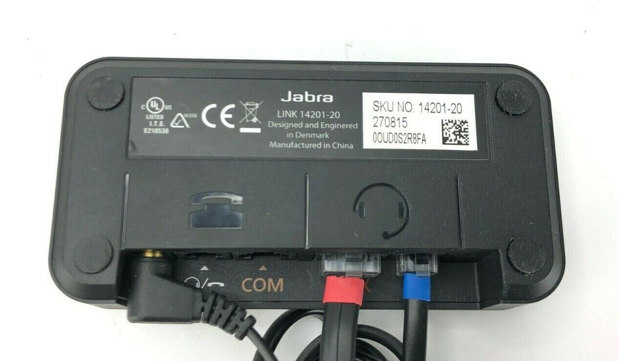 Lot of 5 Jabra 14201-20 Link 20 EHS for Alcatel Toshiba Shoretel Avaya Jabra PRO