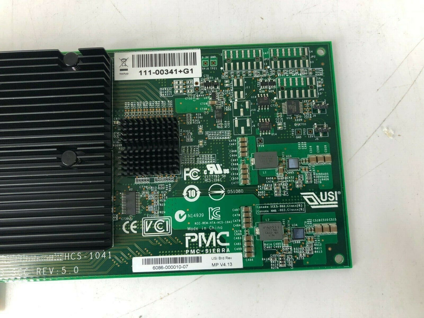 PMC-SIERRA NETAPP PM8003 SCC Quad Port Network Controller 111-00341