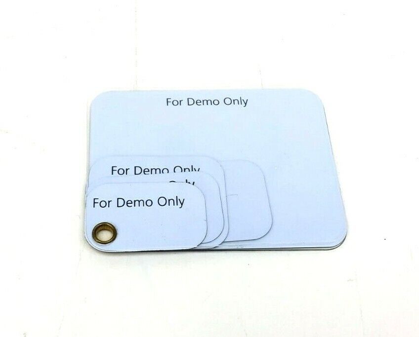 Kodak Carestream CS 7600 dental plates size 4 Demo Plates