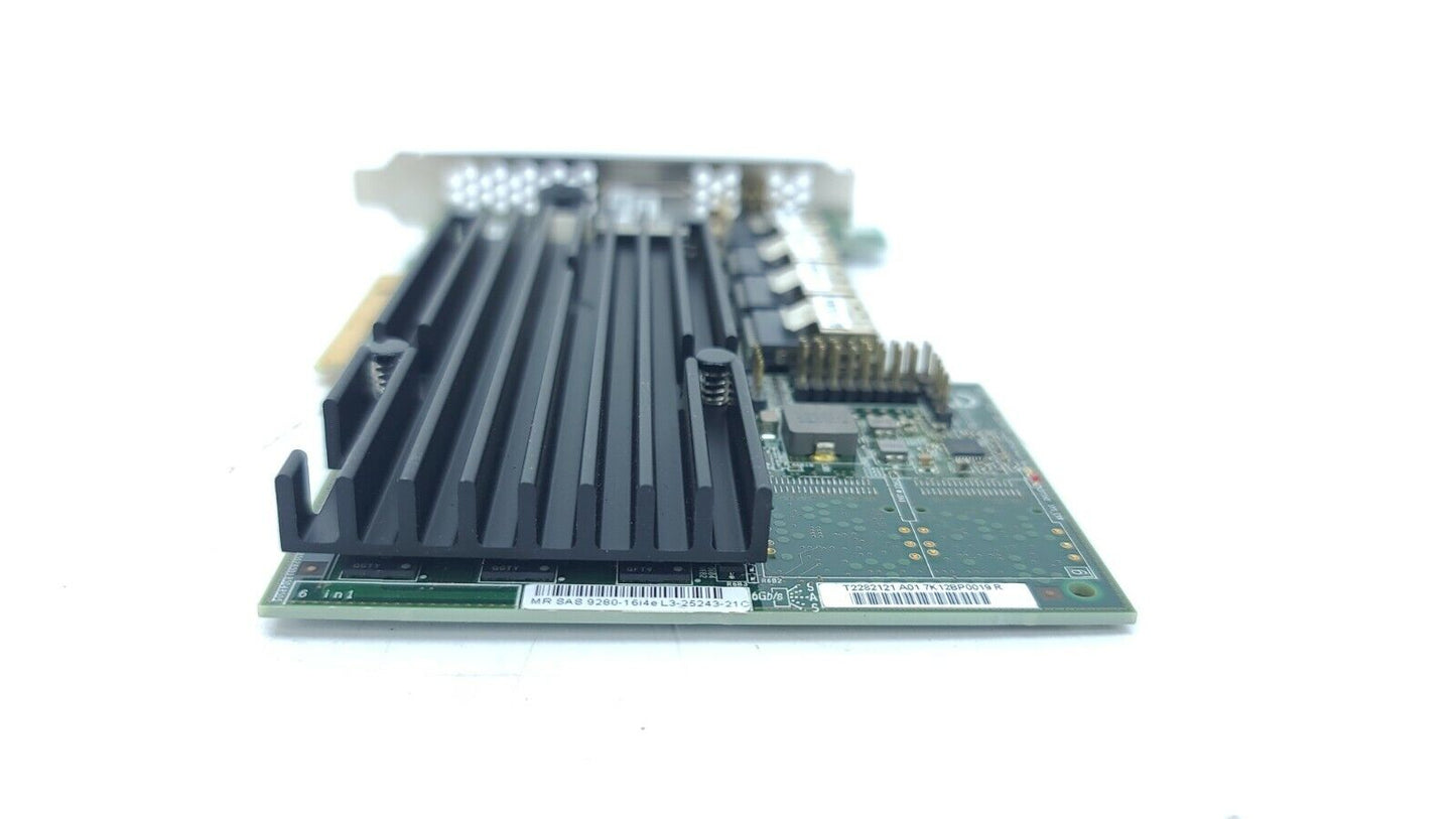 LSI MR SAS 9271-4i 6Gb/s PCI-E 3.0 RAID CONTROLLER  L3-25413-07 W/ BATTERY NICE