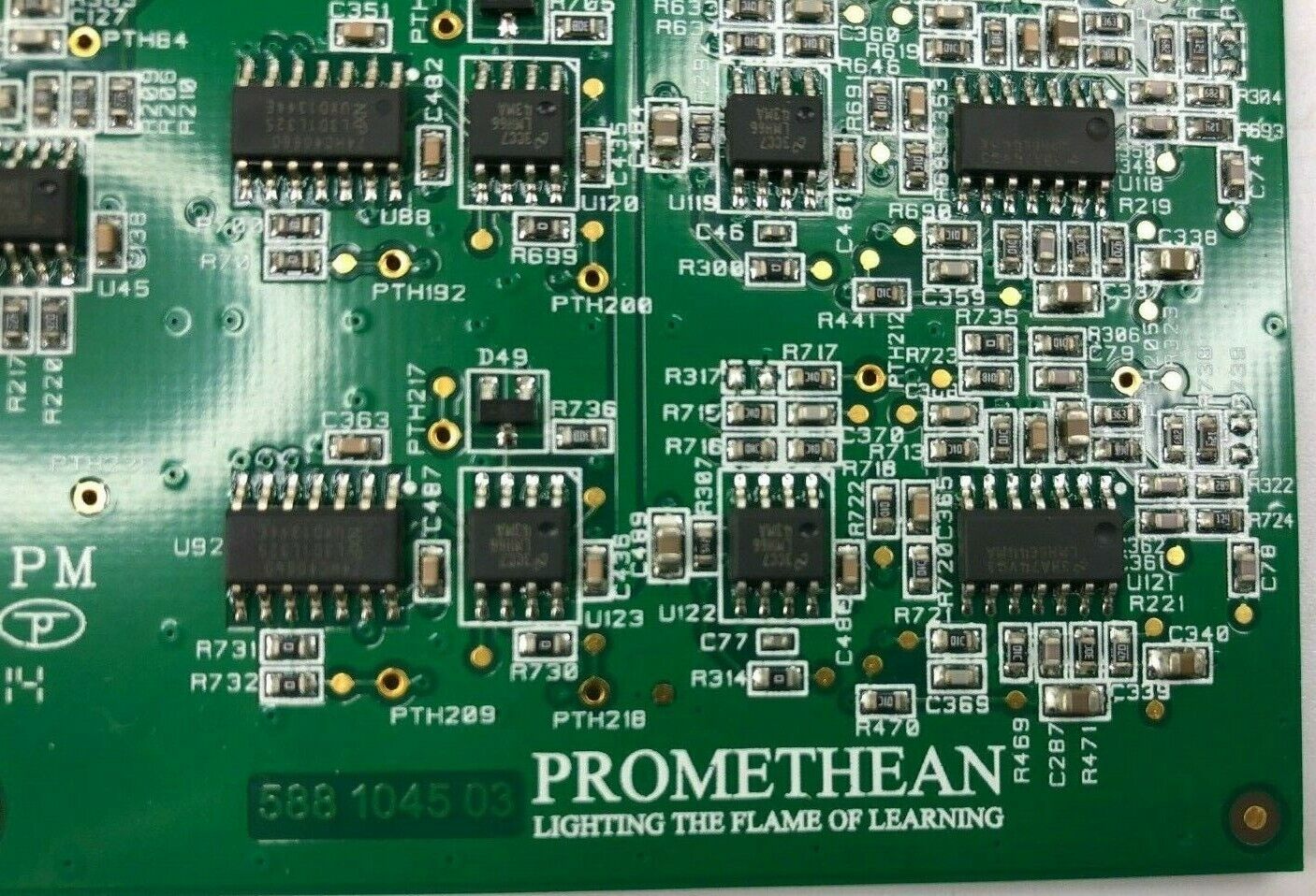 Promethean TX RX Analogue SU-MainMA PCA-5881045-8 Board