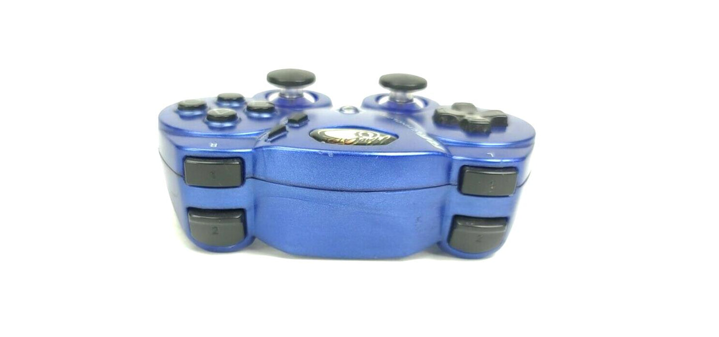 Mad Catz Lynx 8246 Blue RF Technology 2.4 GHz Wireless PS1/PS2 Controller