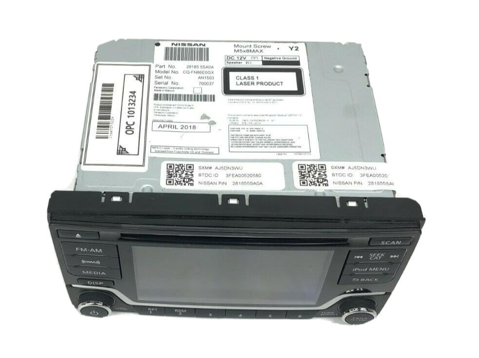 Nissan cq-fn86e1gx Radio Unit 281855SG0A