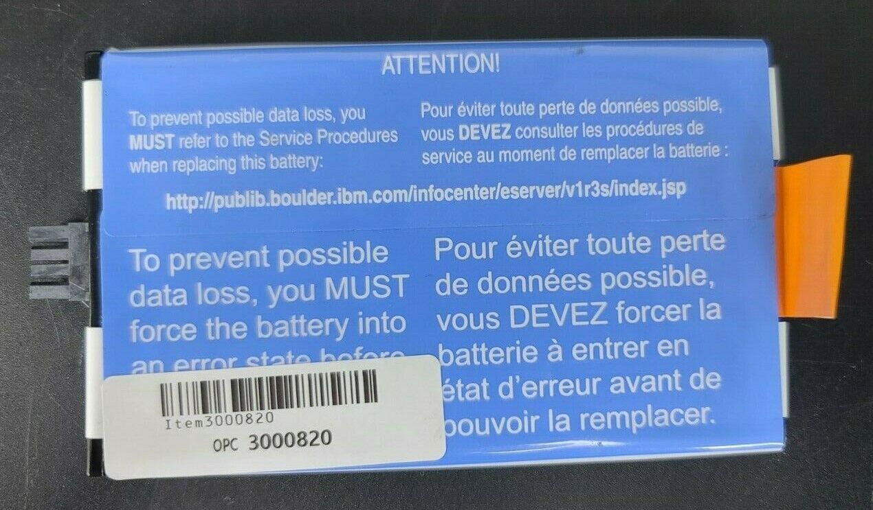 Genuine 42R3965 Cache Battery for IBM 571F 572F FC 5739 5778 5781 5782 Series