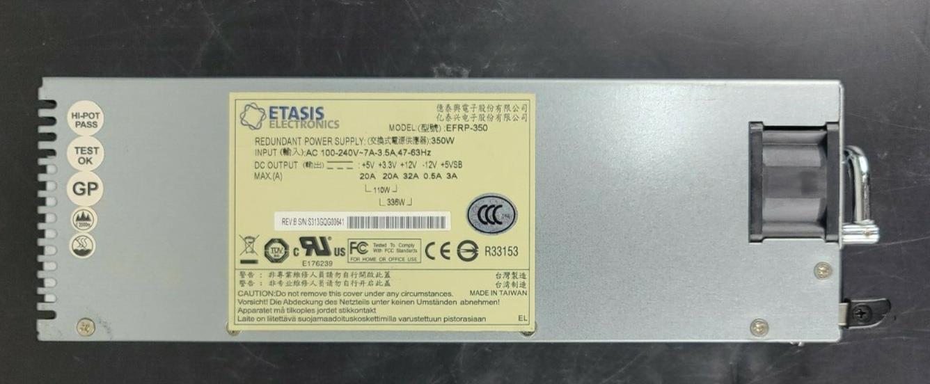 EFRP-350 ETASIS 350W REDUNDANT POWER SUPPLY FOR SNAPSERVER