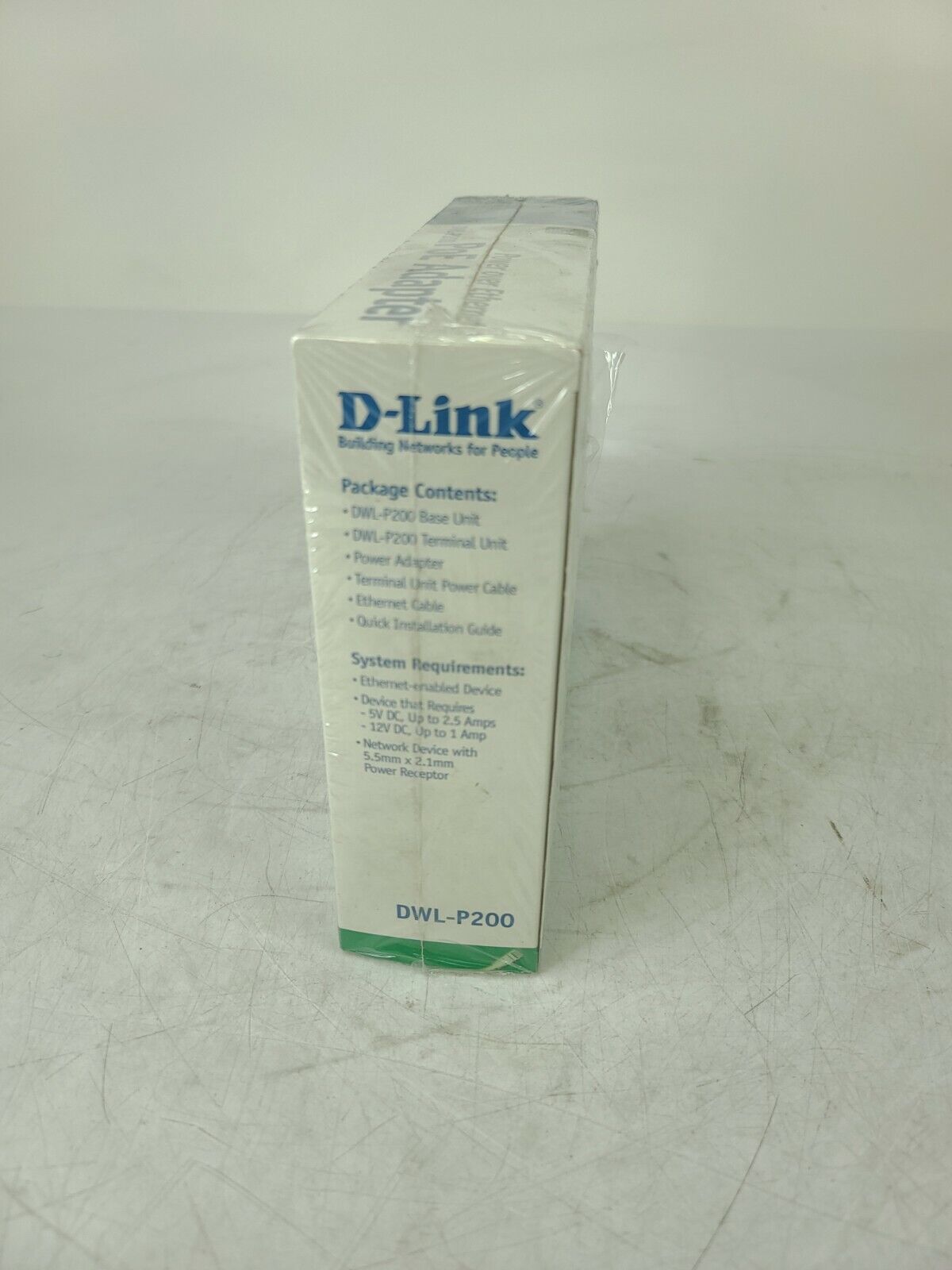 D-Link DWL-P200 Express EtherNetwork PoE Adapter New and factory sealed.