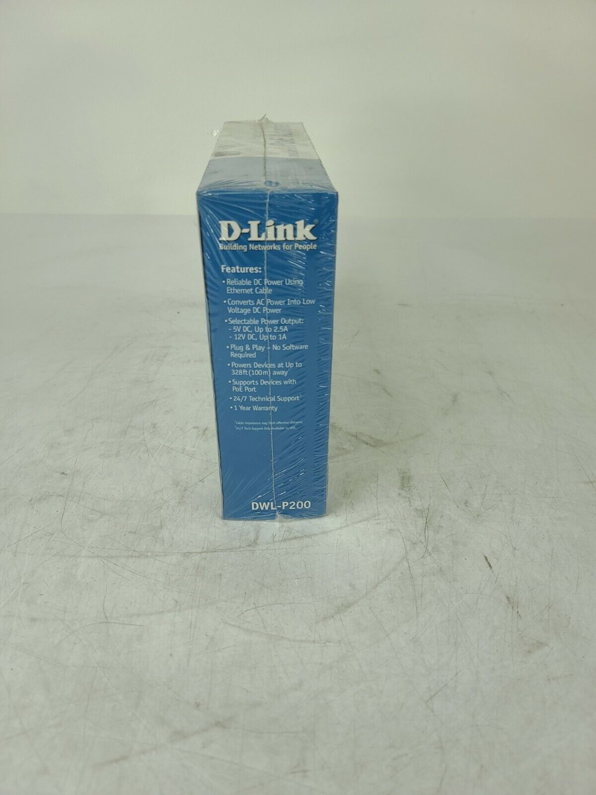 D-Link DWL-P200 Express EtherNetwork PoE Adapter New and factory sealed.