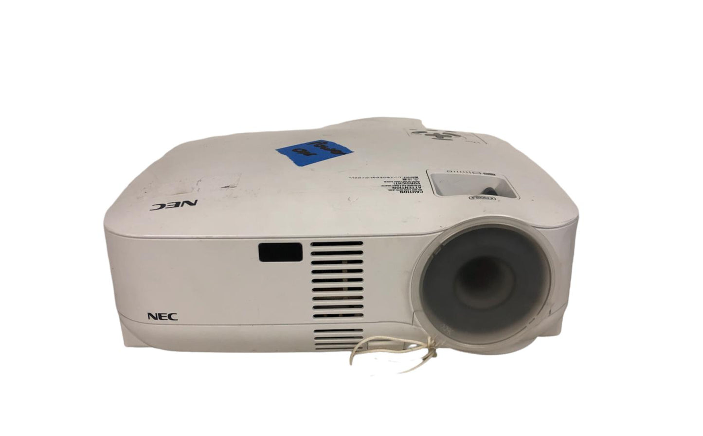 NEC VT695 Home Office Theater Projector 604 Lamp Hours Left