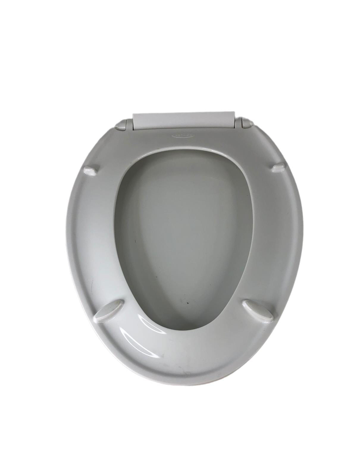 Kohler 1600327 Layne Antimicrobial Slow-Close Elongated Toilet Seat White LN