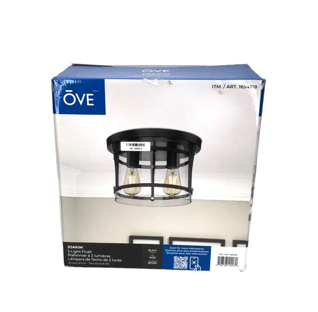 Ove Joakim 1654718 2-light flush New Open Box