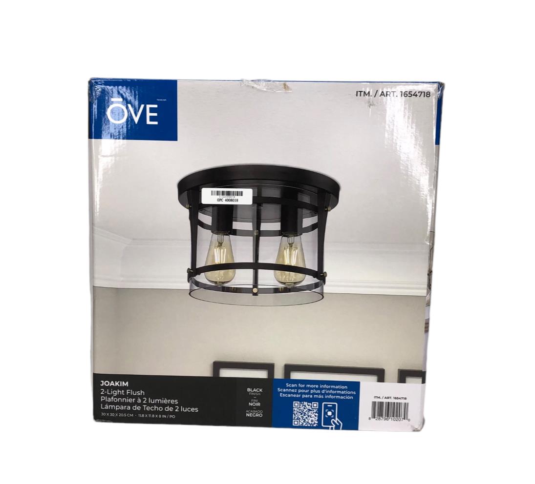 Ove Joakim 1654718 2-light flush New Open Box