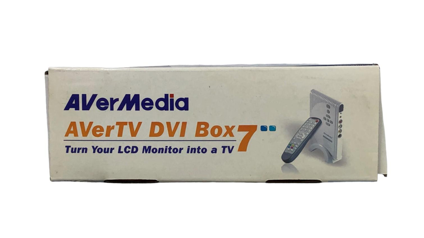 AVerMedia AverTV DVI Box 7 New Open Box With Remote & All Accessories M099