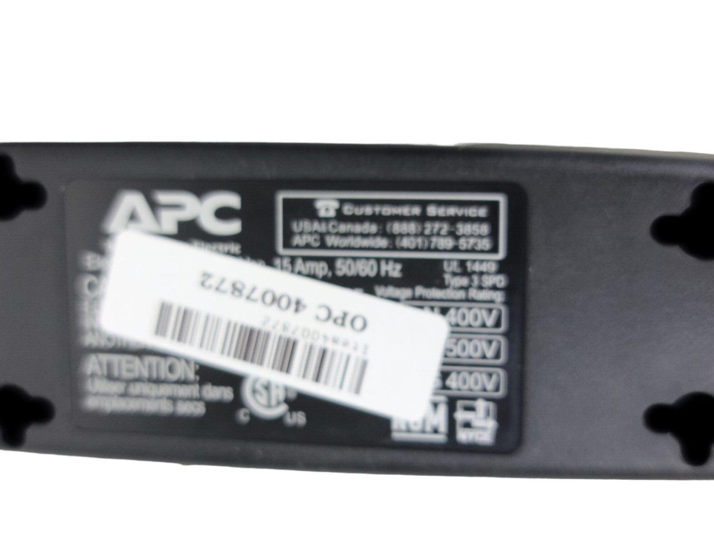 APC APC UL1449 P6B 6 Outlet Essential SurgeArrest Surge Protector