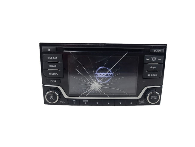 2016 Nissan Versa Radio AM FM XM MP3 CD Player 28185 9MB1A OEM As Is