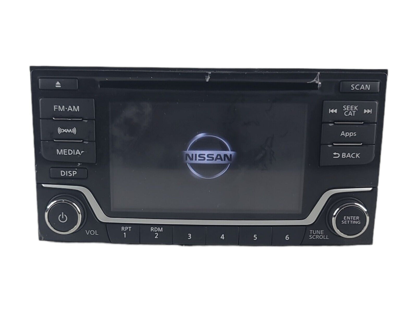 2015-2016 Nissan Versa Radio AM FM XM MP3 CD Player 281859MB1A OEM  CQ-FN85E1GX