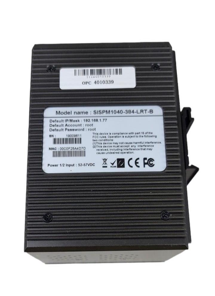 Transition Networks SISPM1040-384-LRT-B Managed Switch