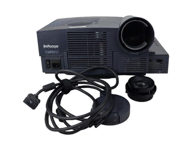 InFocus LitePro 210 Digital Projector LCD VGA For Parts only