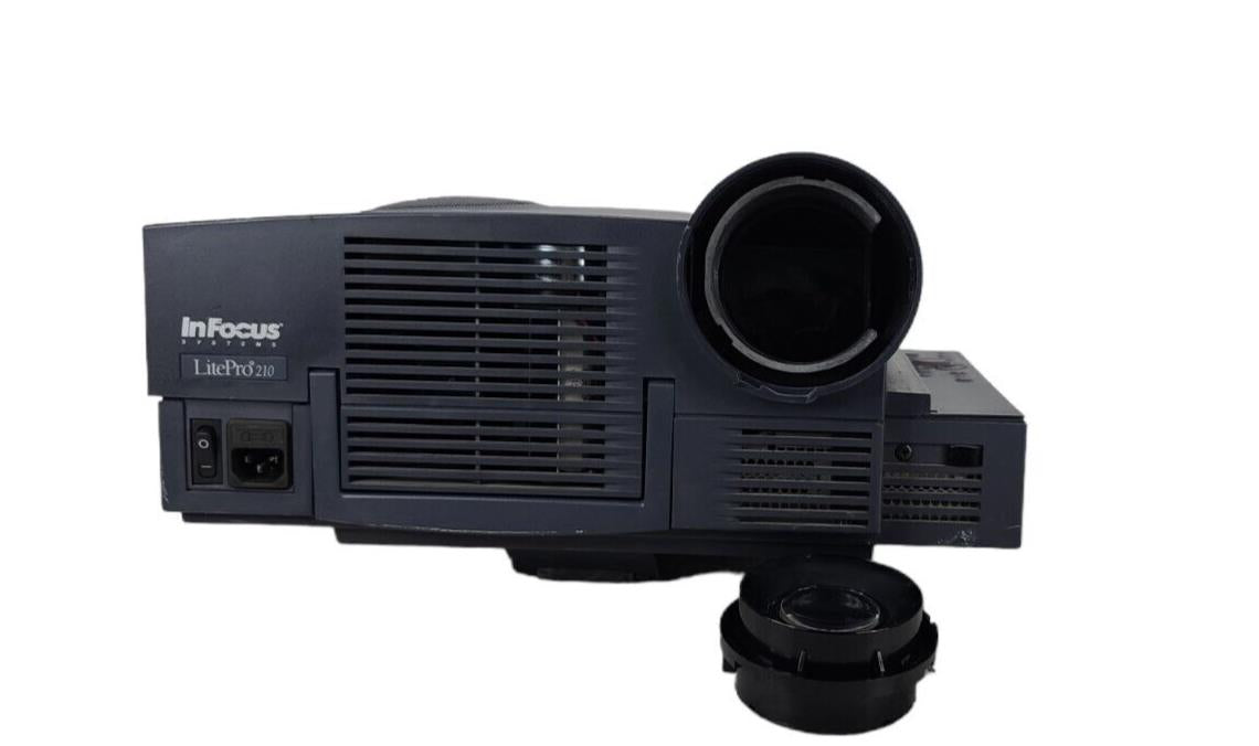 InFocus LitePro 210 Digital Projector LCD VGA For Parts only