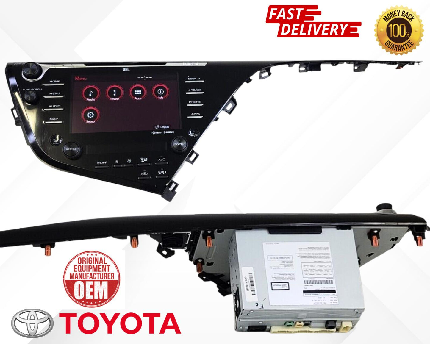 2016-2019 Toyota Camry GPS Navigation System 86140-06500