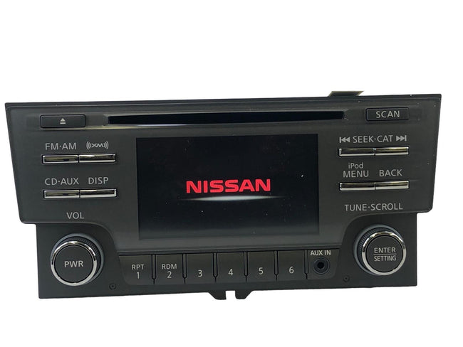 2013 - 2015 NISSAN SENTRA SV AM/FM XM RADIO CD AUX IN PLAYER 28185-3RA6D OEM NEW