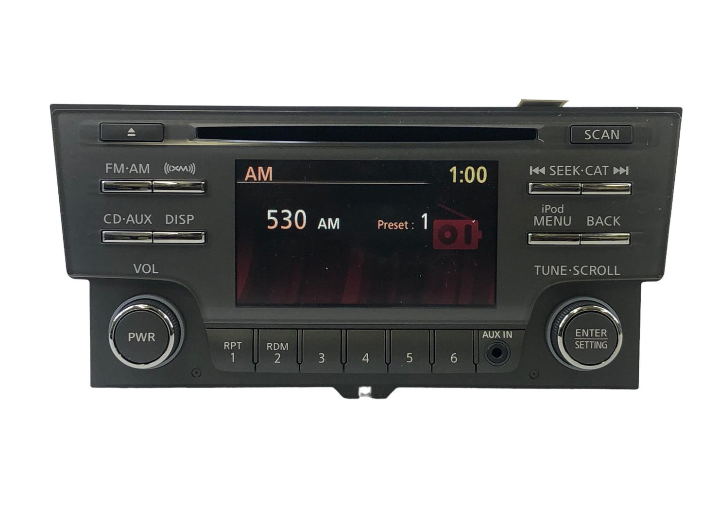 2013 - 2015 NISSAN SENTRA SV AM/FM XM RADIO CD AUX IN PLAYER 28185-3RA6D OEM NEW