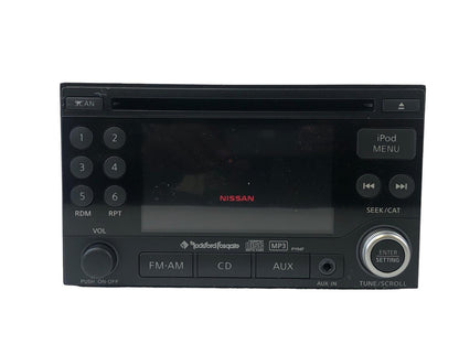 10-12 Nissan Sentra Rockford Fosgate Radio Cd Mp3 & Aux Py04f 28185-ZT50C NEW