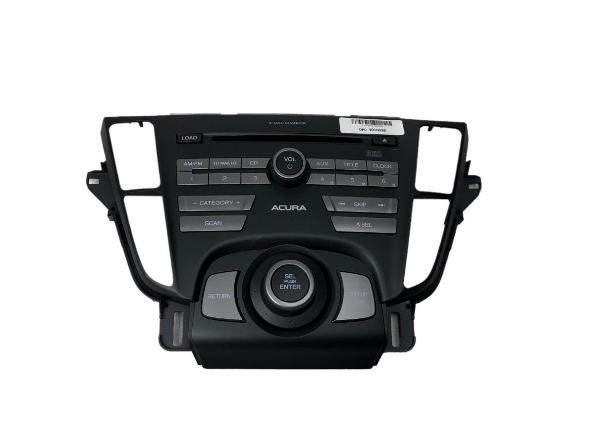 2010-2013 Acura TL AM FM CD Player Receiver 6-Compact Disc Changer Only No Radio